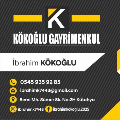 Kökoğlu Gayrimenkul Kütahya Şubesi