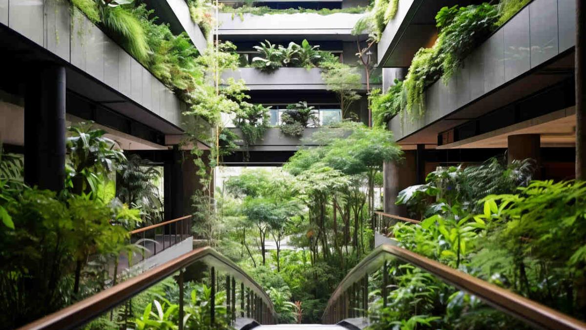 Como a arquitetura biofílica influencia a procura por imóveis