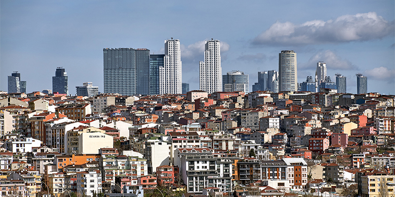 Residential rents in Istanbul increased by 144% in the last year