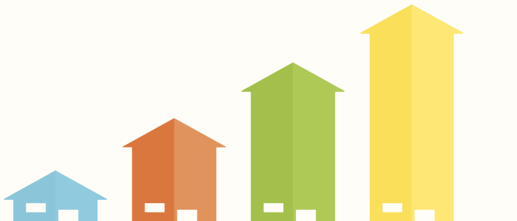 As of the end of April 2017, the last one-year increase in residential sales was 7.4%